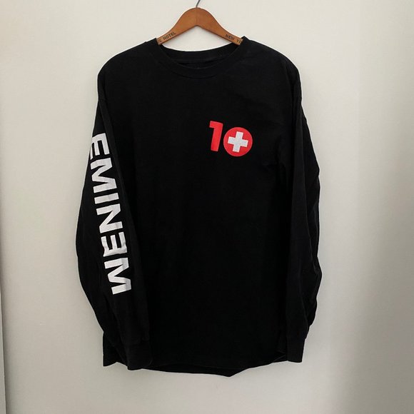 Eminem Recovery 10 year anniversary long sleeve tshirt size large - Picture 1 of 10